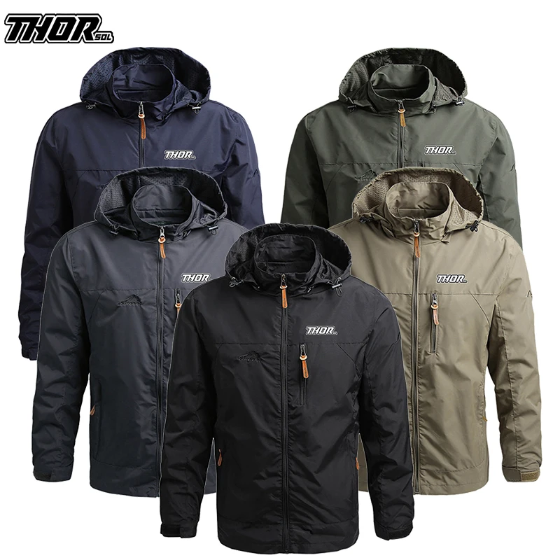 THORSOL Waterproof Cycling Jacket Men Breathable Mountain Bike Windbreaker MTB Clothing Bicycle Rain Coat Casaco Ciclismo Homem
THORSOL Waterproof Cycling Jacket Men Breathable Mountain Bike Windbreaker MTB Clothing Bicycle Rain Coat Casaco Ciclismo Homem