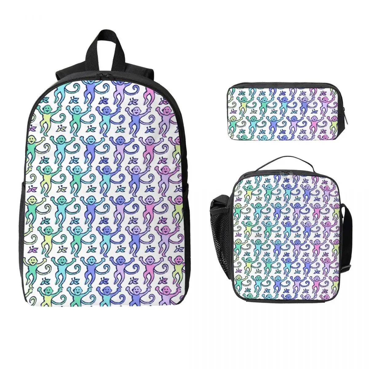 Preppy Roller Monkeys Rabbit Backpack Boys Girls BookBag School Bag Laptop Shoulder Bags 3ps Insulated Lunch Bag Pencil Case
Preppy Roller Monkeys Rabbit Backpack Boys Girls BookBag School Bag Laptop Shoulder Bags 3ps Insulated Lunch Bag Pencil Case