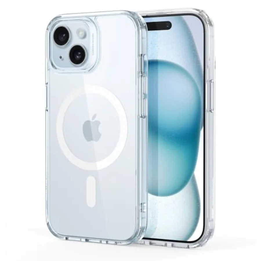 for iPhone 15 Case, Compatible with MagSafe, Military-Grade Protection, Yellowing Resistant, Scratch-Resistant Back, Magnetic P
for iPhone 15 Case, Compatible with MagSafe, Military-Grade Protection, Yellowing Resistant, Scratch-Resistant Back, Magnetic P