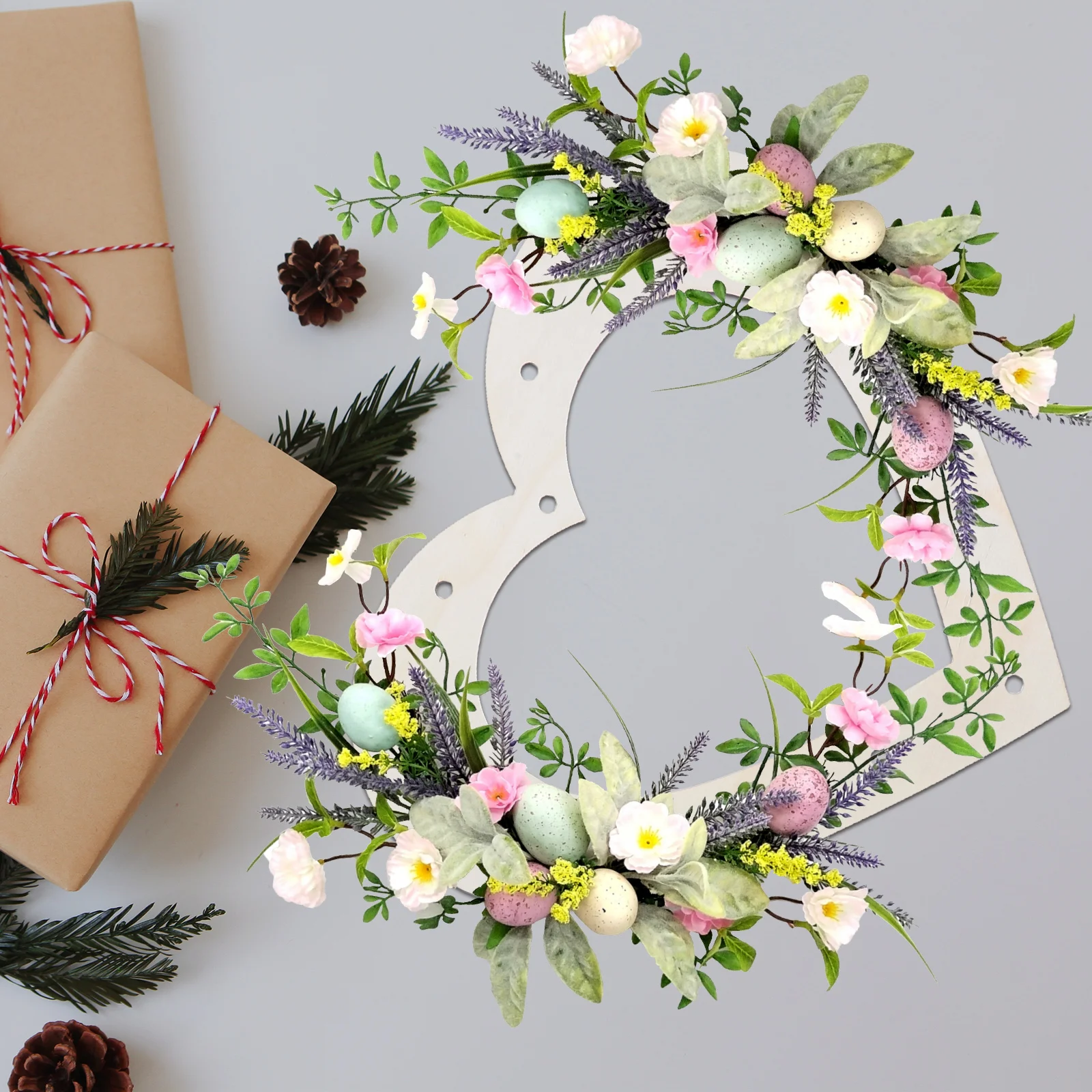 5 Pcs Wooden Frames Square Round Heart Shaped Craft Rings DIY Decor Christmas Thanksgiving Easter Home Wedding Party Accessories
5 Pcs Wooden Frames Square Round Heart Shaped Craft Rings DIY Decor Christmas Thanksgiving Easter Home Wedding Party Accessories