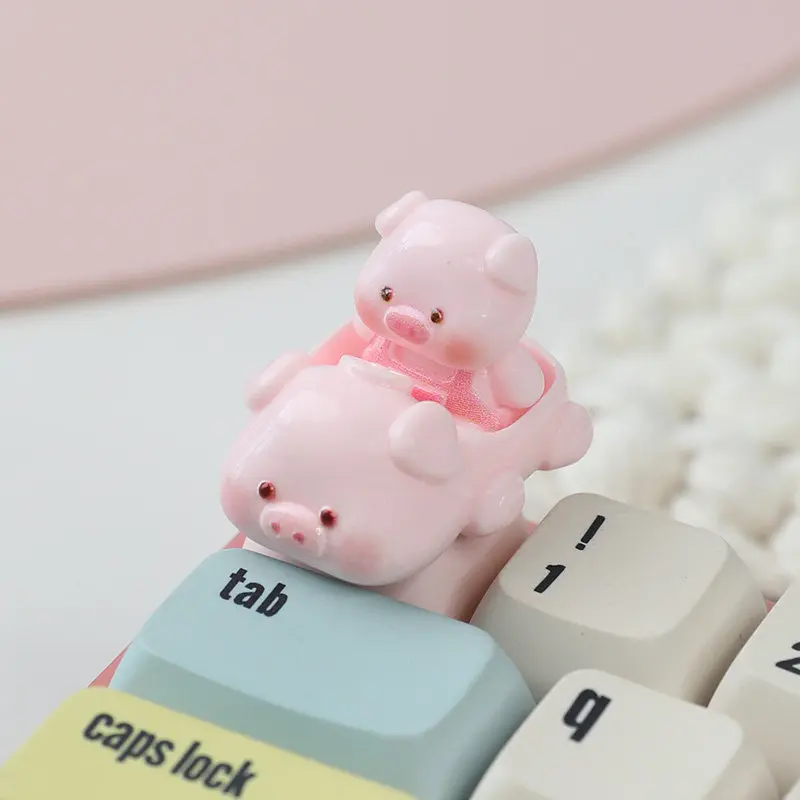 Новые милые розовые колпачки для клавиш в виде свинок, 3D мультяшные полимерные колпачки ESC для механической клавиатуры, персонализированный подарок для девушки, игровые аксессуары
Новые милые розовые колпачки для клавиш в виде свинок, 3D мультяшные полимерные колпачки ESC для механической клавиатуры, персонализированный подарок для девушки, игровые аксессуары