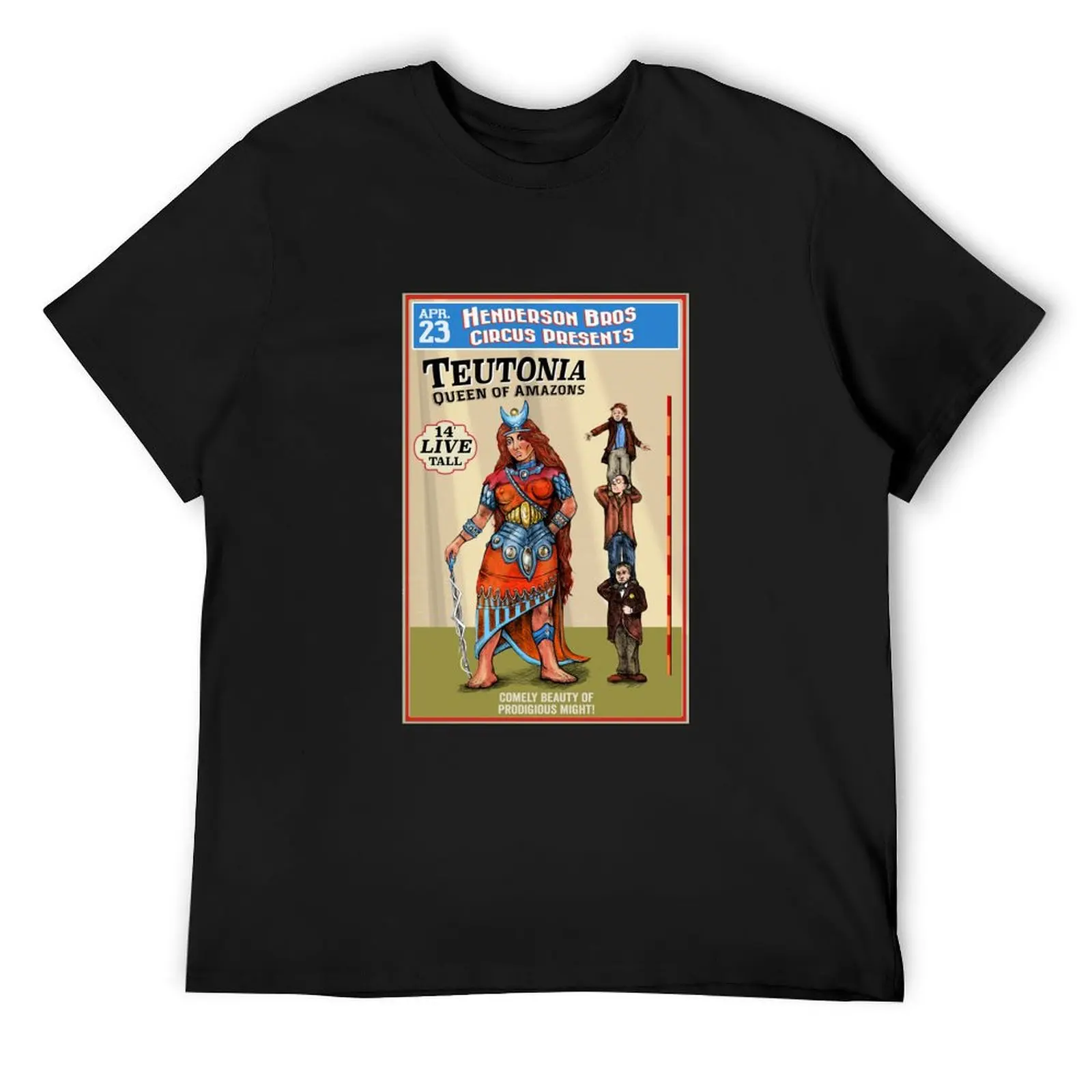 Teutonia Queen of the Amazons T-Shirt sweat vintage t shirts customs design your own t shirt for men
Teutonia Queen of the Amazons T-Shirt sweat vintage t shirts customs design your own t shirt for men