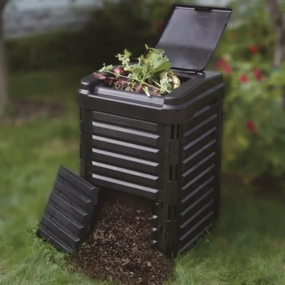 80-Gallon Recycled Composter, 90% Recycled Material, 300L Capacity
80-Gallon Recycled Composter, 90% Recycled Material, 300L Capacity