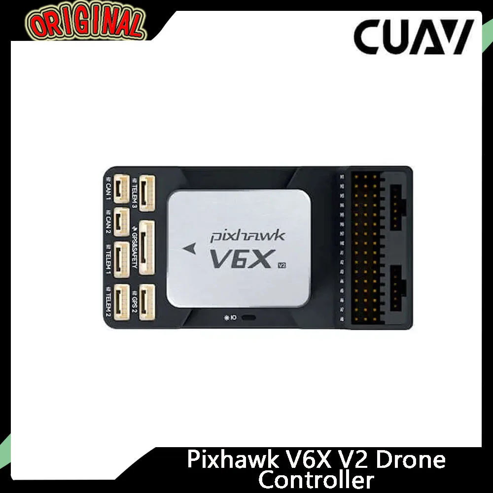 CUAV Pixhawk V6X V2 Drone Controller with PMU 2 Lite Power Module 5V for Professional Drone Flight Controller
CUAV Pixhawk V6X V2 Drone Controller with PMU 2 Lite Power Module 5V for Professional Drone Flight Controller