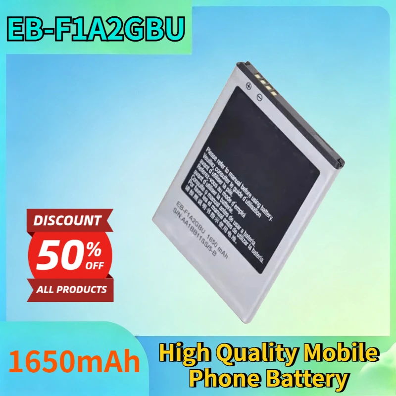 New EB-F1A2GBU 1650mAh Battery for Samsung Galaxy S2 I9100 I9108 I9103 I777 I9105 I9100G I9188 High Quality Mobile Phone Battery
New EB-F1A2GBU 1650mAh Battery for Samsung Galaxy S2 I9100 I9108 I9103 I777 I9105 I9100G I9188 High Quality Mobile Phone Battery