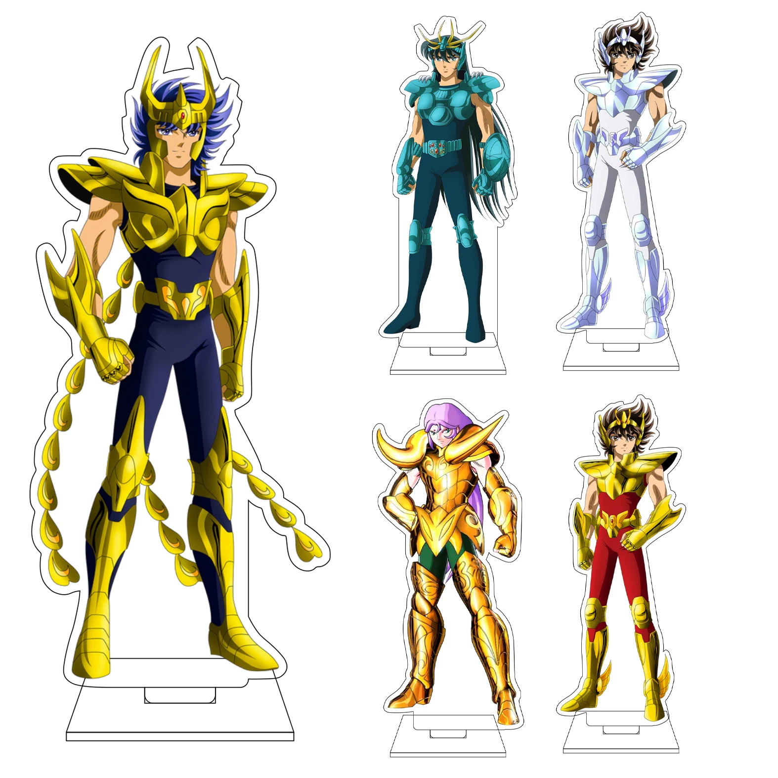16CM Anime Saint Seiya Cosplay Acrylic Figure Stand Plate Retsu Yulij June Nachi Lionet Ban Ornaments Gifts
16CM Anime Saint Seiya Cosplay Acrylic Figure Stand Plate Retsu Yulij June Nachi Lionet Ban Ornaments Gifts