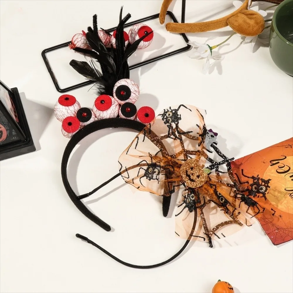 Prank Decoration Bat Halloween Hair Hoop Pumpkin Ghost Spider Headband Polyester Mesh Festival Hair Accessories Girl
Prank Decoration Bat Halloween Hair Hoop Pumpkin Ghost Spider Headband Polyester Mesh Festival Hair Accessories Girl