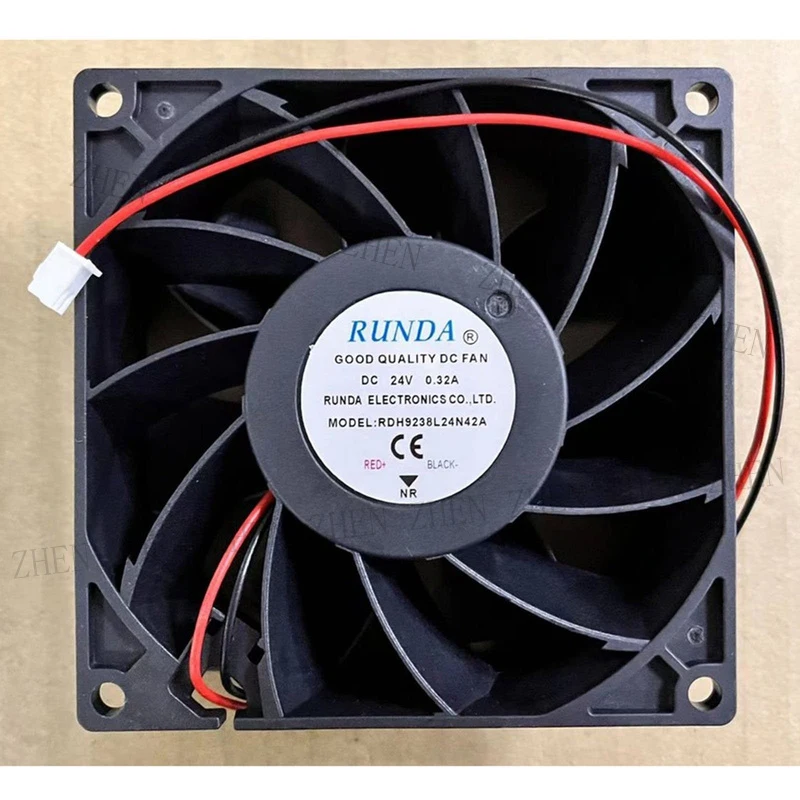 S New for RUNDA RDH9238L24N42A DC24V 0.32A 2wire cooling fan#QW
S New for RUNDA RDH9238L24N42A DC24V 0.32A 2wire cooling fan#QW