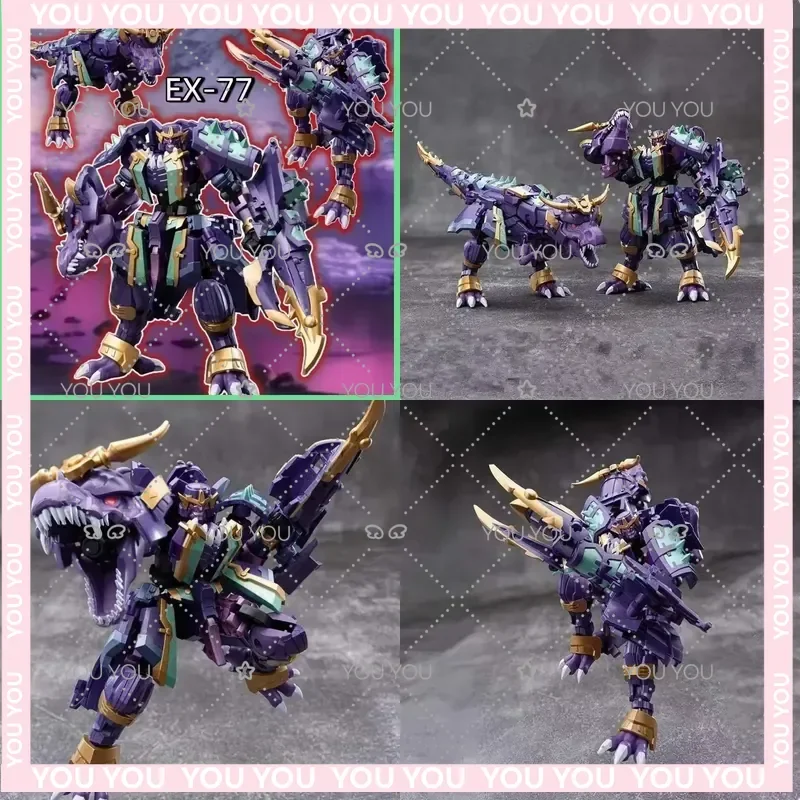 Transformable Toy IF EX-77 Tyrannosaurus Rex Samurai Edition for Collectible Display Model Ornamental Gift
Transformable Toy IF EX-77 Tyrannosaurus Rex Samurai Edition for Collectible Display Model Ornamental Gift