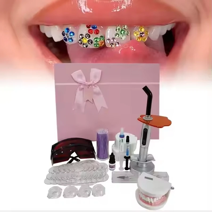 Professional Full Tooth Gem Kit Material Starter kit Total Light Cure Adhesive 37% Etchant Blue Gel composite kit
Professional Full Tooth Gem Kit Material Starter kit Total Light Cure Adhesive 37% Etchant Blue Gel composite kit