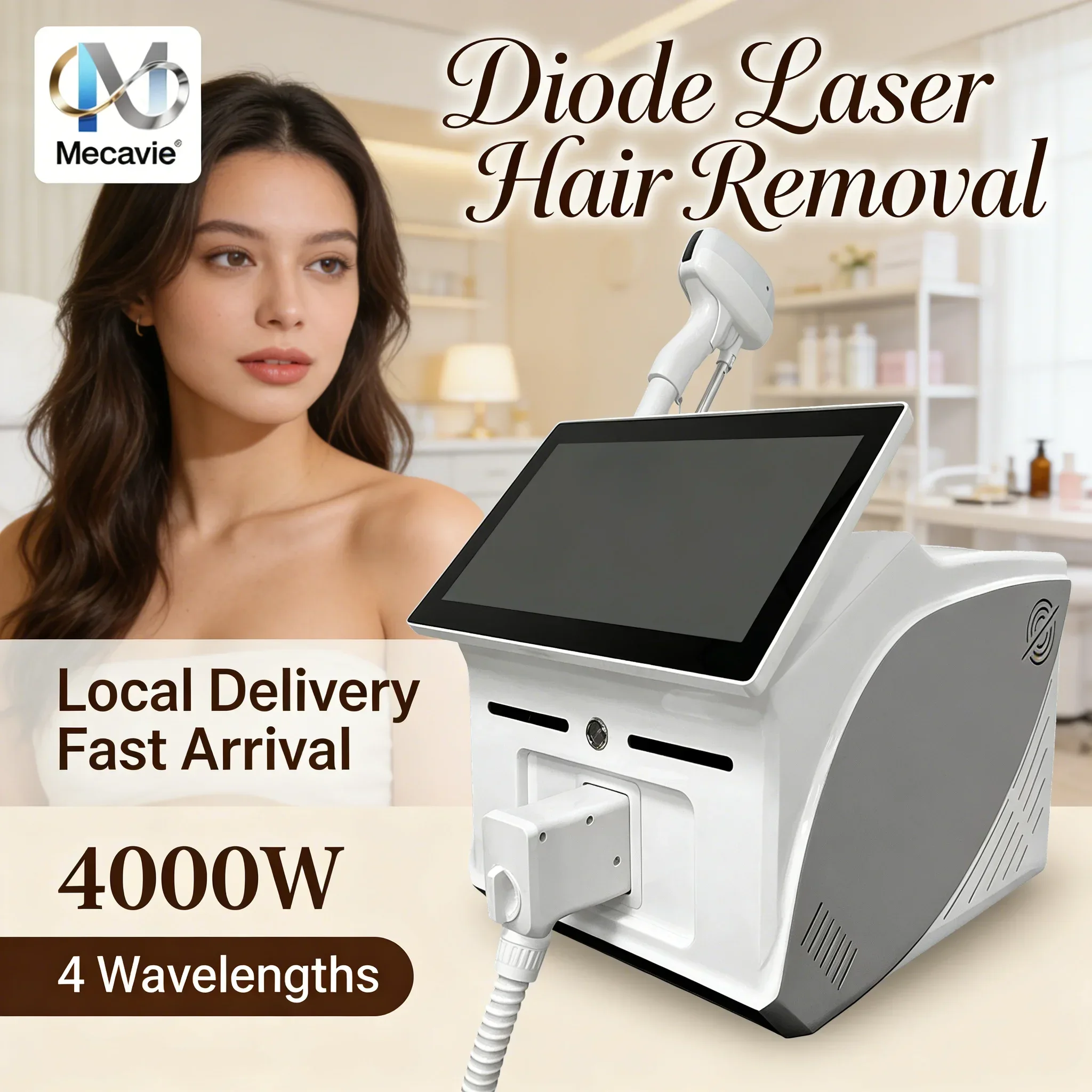 2026 Professional 4000W 4 Wavelengths 755nm 808nm 940nm 1064nm Diode Laser Hair Removal Machine Ice Cooling CE Certified
2026 Professional 4000W 4 Wavelengths 755nm 808nm 940nm 1064nm Diode Laser Hair Removal Machine Ice Cooling CE Certified