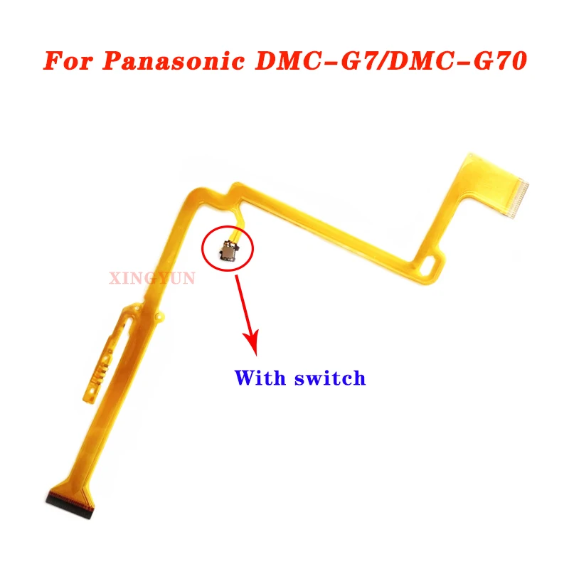 For Panasonic G7/G70 LCD Hinge Flex Screen Display Flip Flexible Cable With switch For LUMIX DMC-G7 DMC-G70 Camera Repair Part
For Panasonic G7/G70 LCD Hinge Flex Screen Display Flip Flexible Cable With switch For LUMIX DMC-G7 DMC-G70 Camera Repair Part
