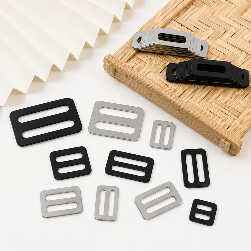 10Pcs 20-50mm Stainless Steel Bag Strap Buckles Square D Ring Tri-Glide Slider Hook Backpack Belt Adjust Clasp for Bags Sewing
10Pcs 20-50mm Stainless Steel Bag Strap Buckles Square D Ring Tri-Glide Slider Hook Backpack Belt Adjust Clasp for Bags Sewing