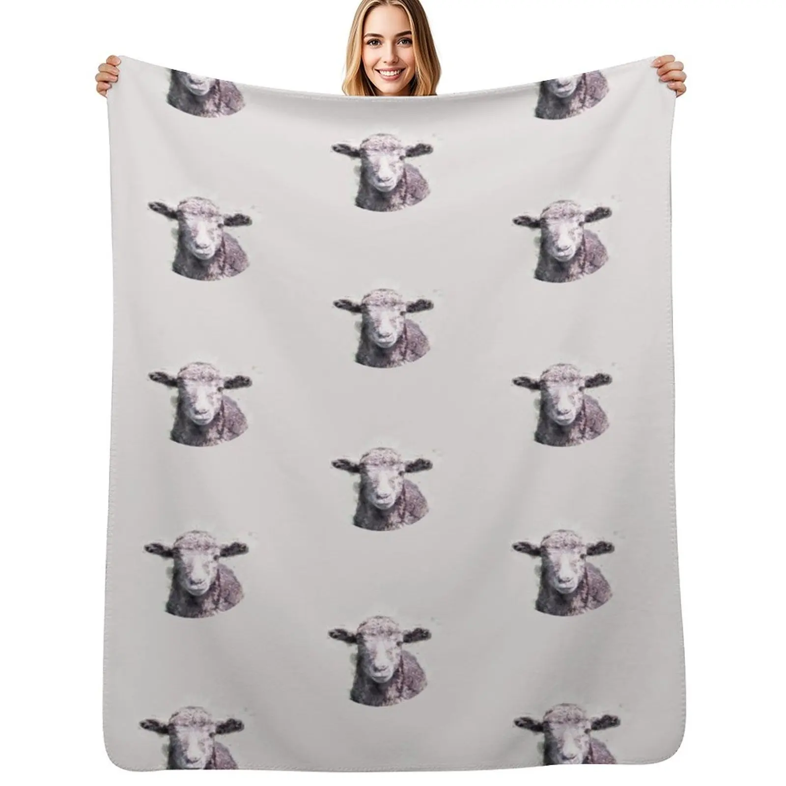 Herdwick Lamb (Lake District Sheep) Watercolour Throw Blanket All Season Lightweight Soft Blanket for Bed
Herdwick Lamb (Lake District Sheep) Watercolour Throw Blanket All Season Lightweight Soft Blanket for Bed
