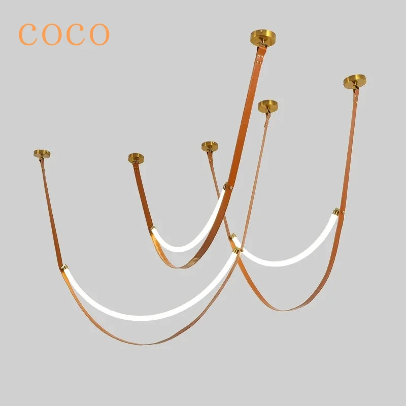 Modern minimalist design belt combination pendant light LED living room dining room kitchen bar counter bar decoration lighting
Modern minimalist design belt combination pendant light LED living room dining room kitchen bar counter bar decoration lighting