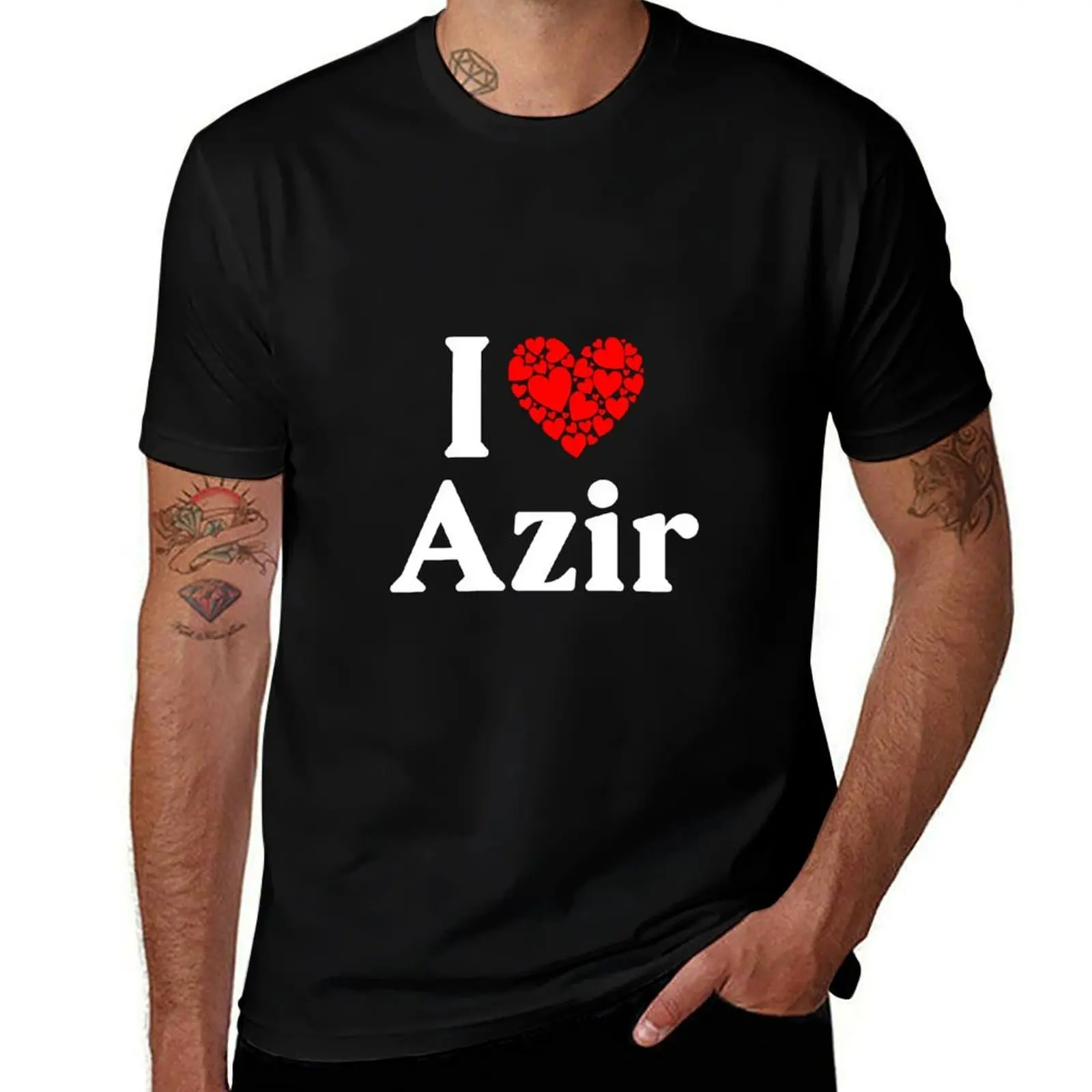 Azir Heart - I Love Azir T-Shirt t shirt men 100% cotton luxury brand man t shirt luxury t shirts for man graphic tees T-shirt
Azir Heart - I Love Azir T-Shirt t shirt men 100% cotton luxury brand man t shirt luxury t shirts for man graphic tees T-shirt
