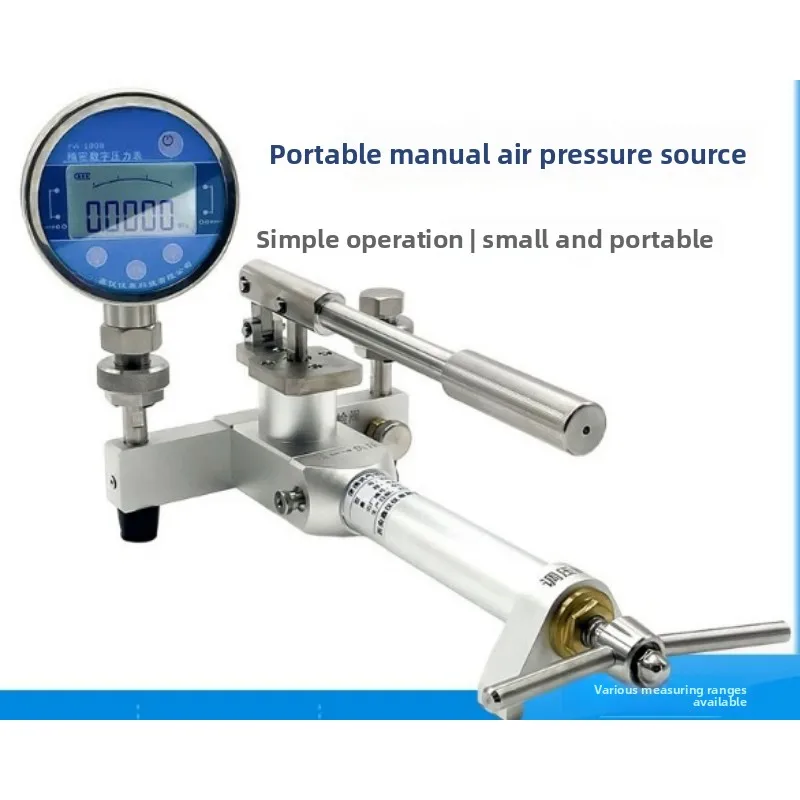 Portable Pressure Gauge Calibration Bench Pump Air Manual Transmitter Pressure Switch Calibration Fast Delivery
Portable Pressure Gauge Calibration Bench Pump Air Manual Transmitter Pressure Switch Calibration Fast Delivery