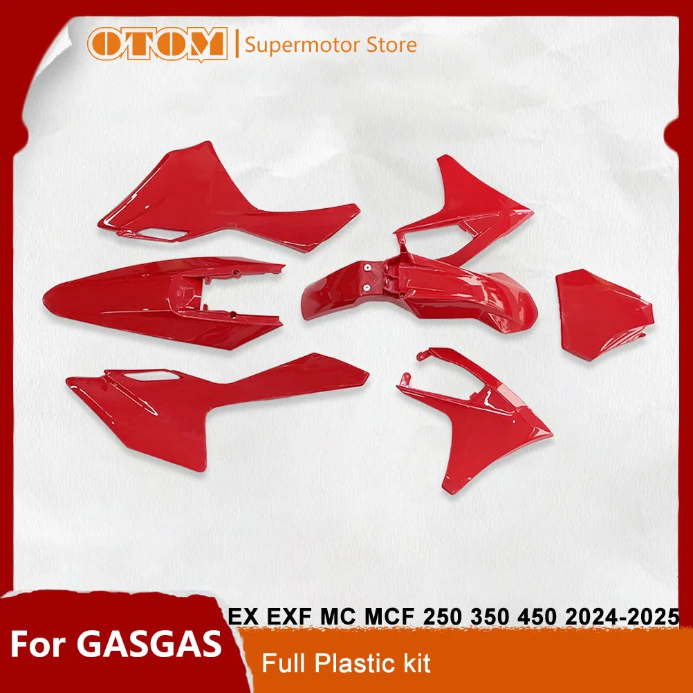 OTOM Motorcycle Full Plastic Kit Body Fairing Cover Fender Guard Panel Mudguard Guard For GASGAS EX EXF MC MCF 250 450 2024-2025
OTOM Motorcycle Full Plastic Kit Body Fairing Cover Fender Guard Panel Mudguard Guard For GASGAS EX EXF MC MCF 250 450 2024-2025