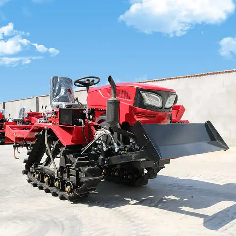 Crawler Type Multifunctional Rotary Tiller diesel Engine 25Hp/35 Hp Cultivator Mini Agricultural Tractor Hot Selling
Crawler Type Multifunctional Rotary Tiller diesel Engine 25Hp/35 Hp Cultivator Mini Agricultural Tractor Hot Selling
