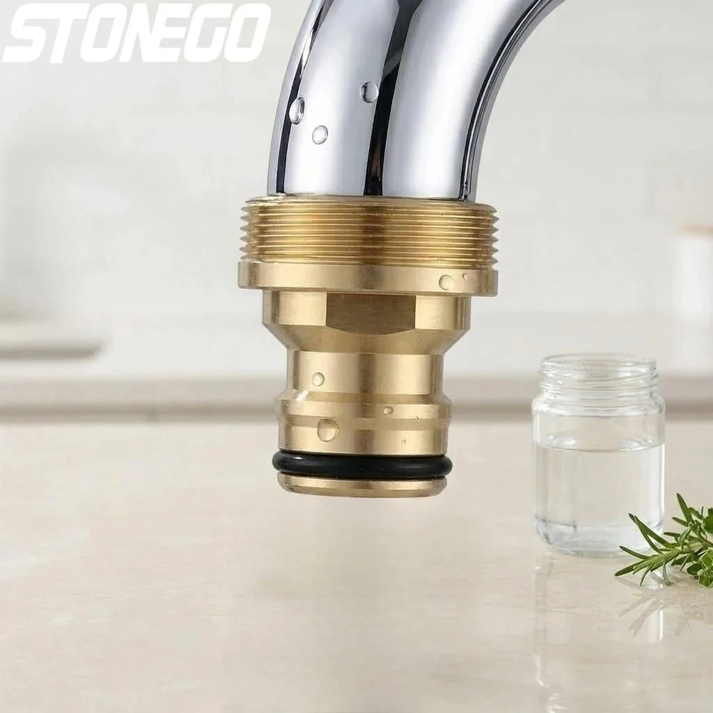 Brass Threaded Water Hose Connector M22 M24 Quick Connect Kitchen Faucet Adapter Garden Hose Fitting
Brass Threaded Water Hose Connector M22 M24 Quick Connect Kitchen Faucet Adapter Garden Hose Fitting