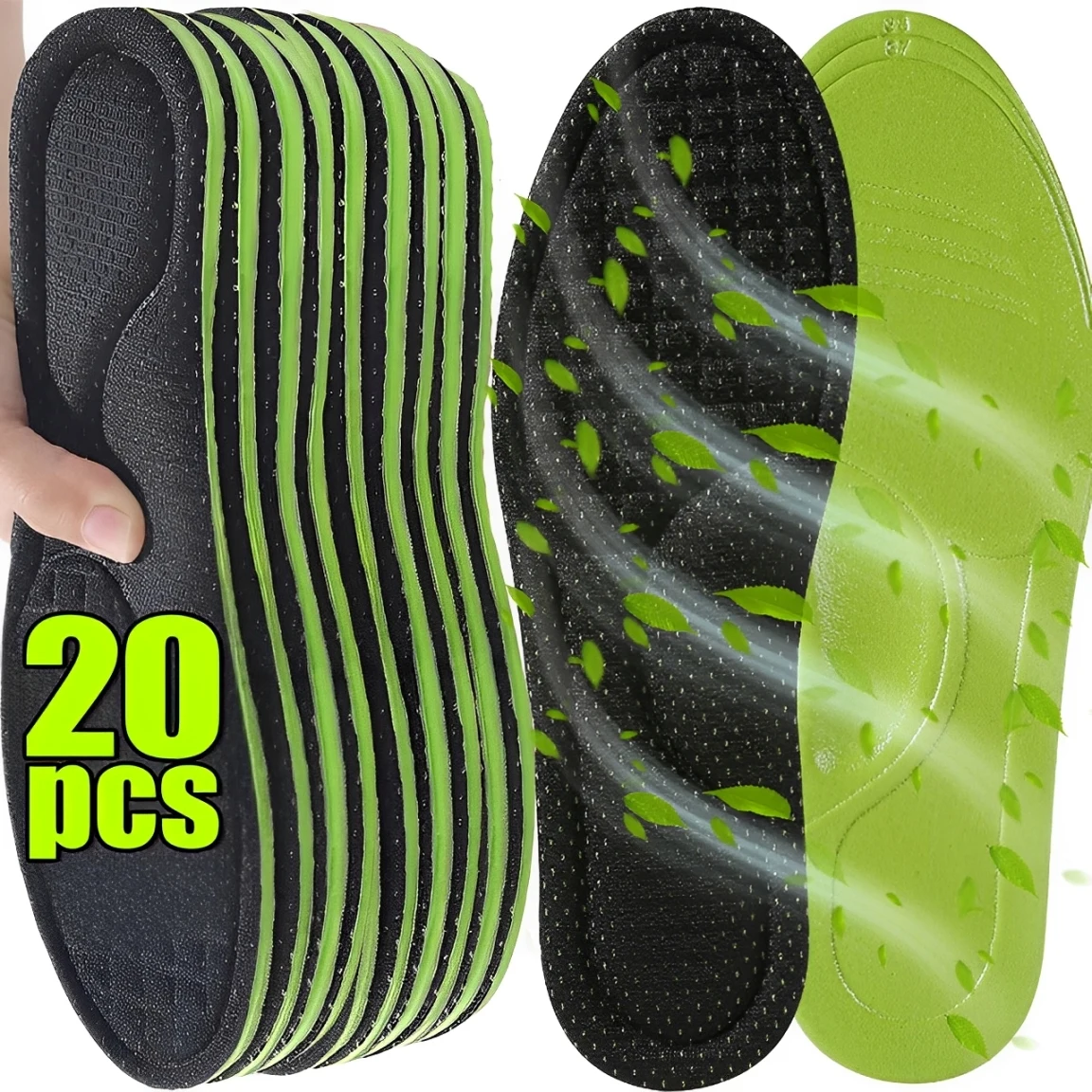 Sports Insoles for Shoes 5D Massage Soft Deodorant Breathable Shock Absorbant Cushion Running Insoles For Feet Men Women
Sports Insoles for Shoes 5D Massage Soft Deodorant Breathable Shock Absorbant Cushion Running Insoles For Feet Men Women