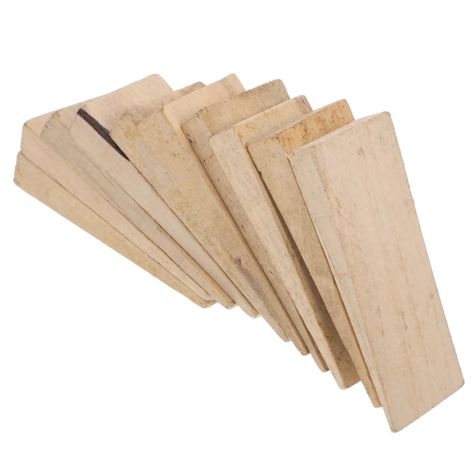 10 Pcs Handle Wedge Plug Axe Accessory Repair Splitting Veneer Beige Furniture Wedges
10 Pcs Handle Wedge Plug Axe Accessory Repair Splitting Veneer Beige Furniture Wedges
