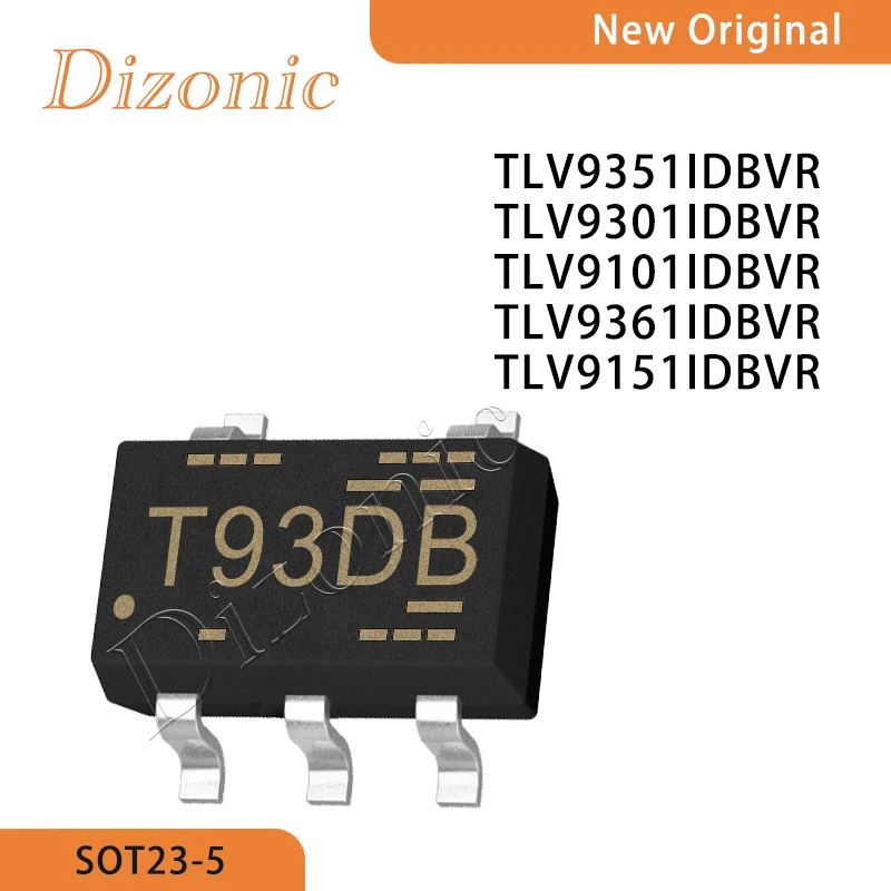 TLV9301/9101/9151/9351/9361IDBVR SOT-23-5 Op Amp Industrial -40~125°C Low-Power/Precision/Low-Noise/High-Speed RRIO In stock
TLV9301/9101/9151/9351/9361IDBVR SOT-23-5 Op Amp Industrial -40~125°C Low-Power/Precision/Low-Noise/High-Speed RRIO In stock