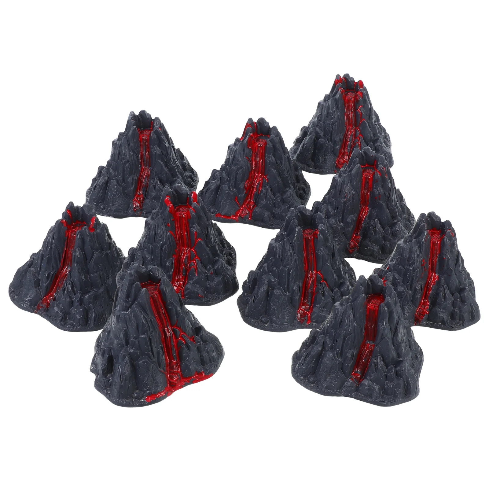 10pcs Volcano Toys 8CM Simulation Decor Landscape Landscape Adornment Adornment Fake Volcano Building Blocks
10pcs Volcano Toys 8CM Simulation Decor Landscape Landscape Adornment Adornment Fake Volcano Building Blocks