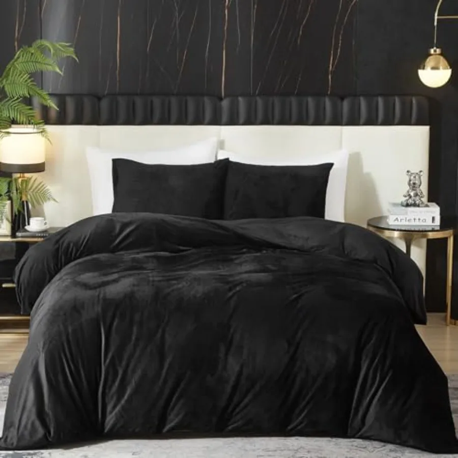 Velvet Duvet Cover Set Duvet Cover Size 3Pcs Ultra Soft Comforter Cover Breathable Solid Luxury Flannel Velour Duvet Cover Zipp
Velvet Duvet Cover Set Duvet Cover Size 3Pcs Ultra Soft Comforter Cover Breathable Solid Luxury Flannel Velour Duvet Cover Zipp