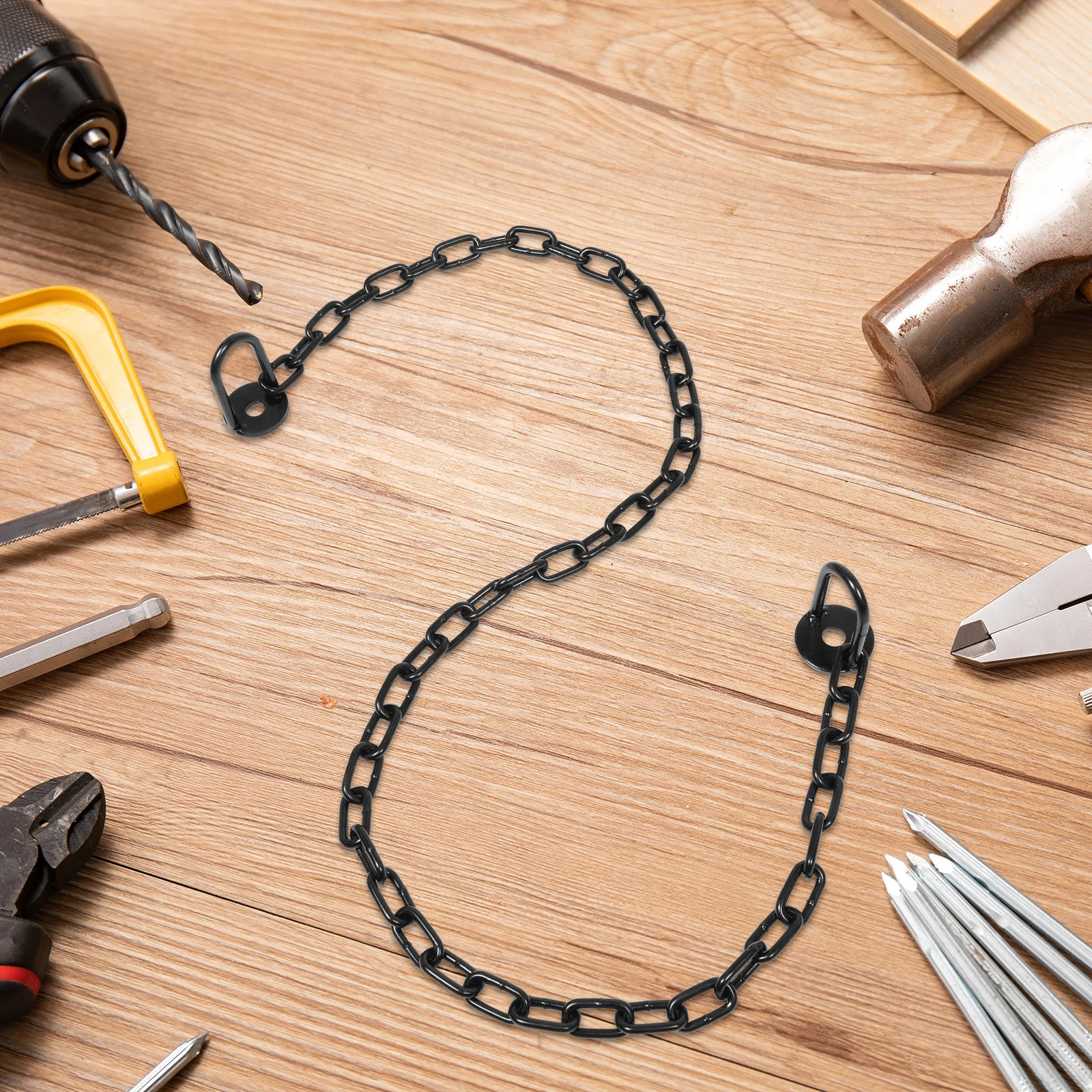 1 Set River Guardrail Chain Black Steel 39.3inch 8Mm Corrosion Resistant Safety Barrier Chain Crowd Control Parking Fence
1 Set River Guardrail Chain Black Steel 39.3inch 8Mm Corrosion Resistant Safety Barrier Chain Crowd Control Parking Fence