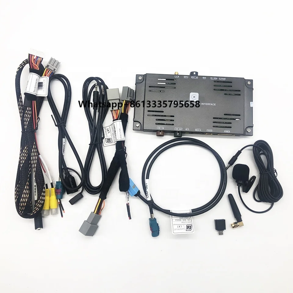 Car Stereo CANBUS Decoder CarPlay Integration for Jaguar XF 2015 X260 with Navigation Work Front Reverse
Car Stereo CANBUS Decoder CarPlay Integration for Jaguar XF 2015 X260 with Navigation Work Front Reverse