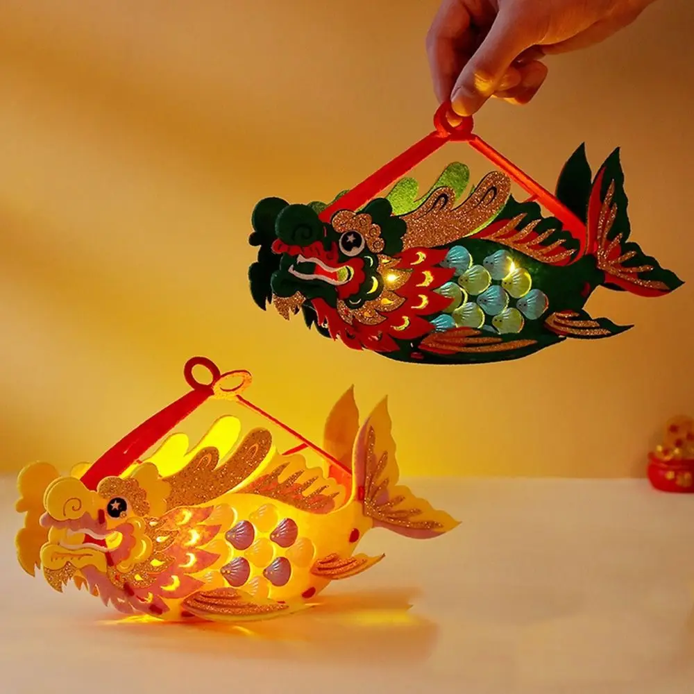 Non-Woven Fabric Dragon Boat Festival Fish Lantern Cartoon Handheld Mid-Autumn Festival lanterns Decorative Handmade
Non-Woven Fabric Dragon Boat Festival Fish Lantern Cartoon Handheld Mid-Autumn Festival lanterns Decorative Handmade