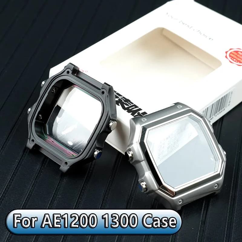 Для Casio AE1200 Нейлоновый ремешок для часов Металлический корпус AE-1200 Модифицированная нержавеющая сталь 304 Передняя крышка часов Водонепроницаемая кольцевая пленка для часов
Для Casio AE1200 Нейлоновый ремешок для часов Металлический корпус AE-1200 Модифицированная нержавеющая сталь 304 Передняя крышка часов Водонепроницаемая кольцевая пленка для часов