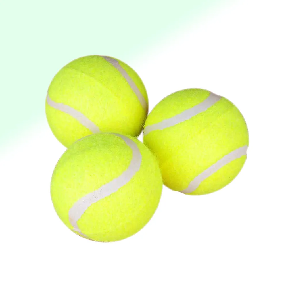 3Pcs Training Tennis Balls High Durability No Felt Regular Tennis Balls for Practice Machine Use Pressure Retention
3Pcs Training Tennis Balls High Durability No Felt Regular Tennis Balls for Practice Machine Use Pressure Retention