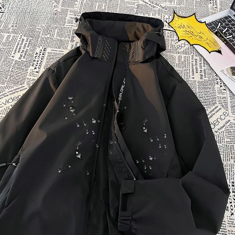 New 2025 Spring Autumn Three-in-One Men's Outdoor Travel Climbing Windbreaker Jacket Couple's Windproof Sporty Style Zipper C...
New 2025 Spring Autumn Three-in-One Men's Outdoor Travel Climbing Windbreaker Jacket Couple's Windproof Sporty Style Zipper C...