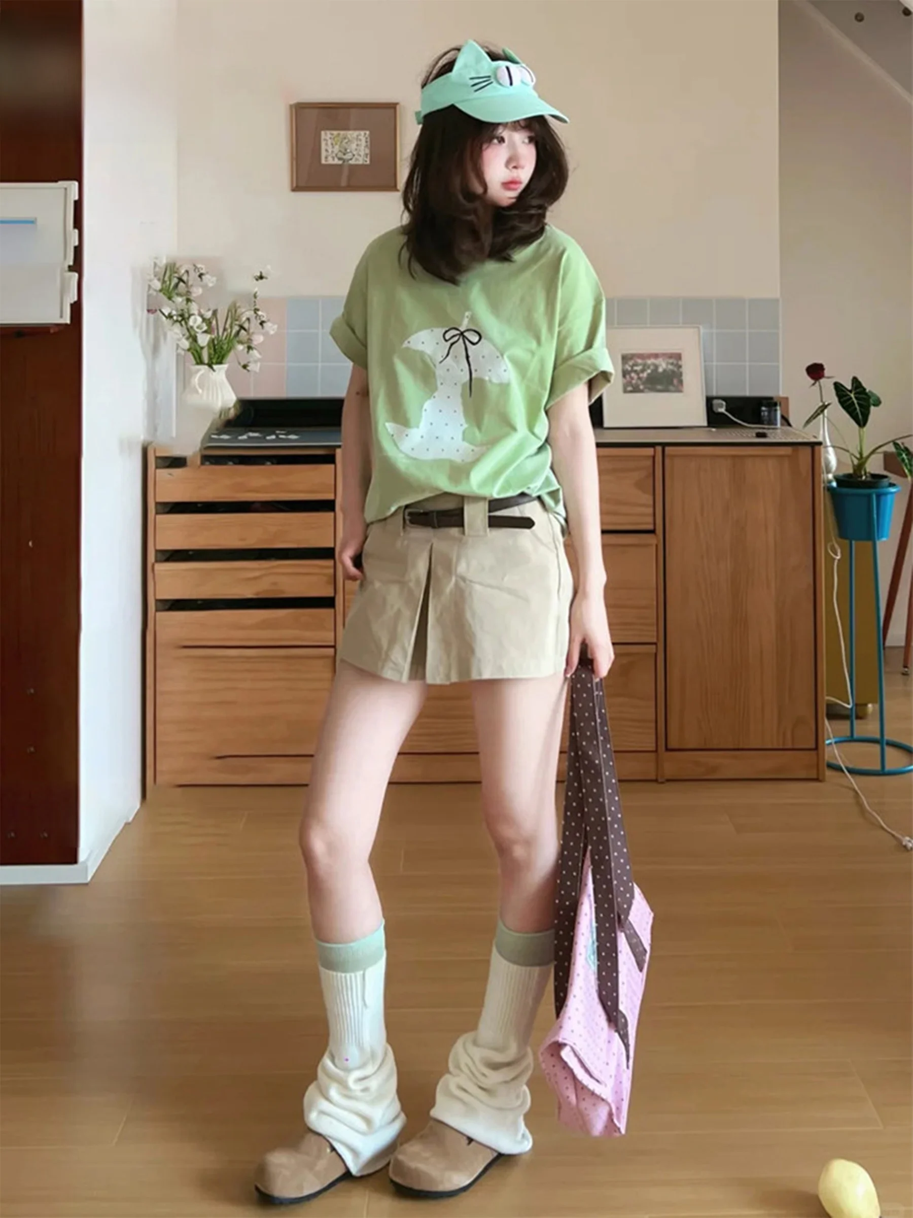 Casual Kaki Color Denim Split A-Line Skirt Women's mid Waist Workwear Summer New Style Leisure Hot Girl Style Skirt
Casual Kaki Color Denim Split A-Line Skirt Women's mid Waist Workwear Summer New Style Leisure Hot Girl Style Skirt