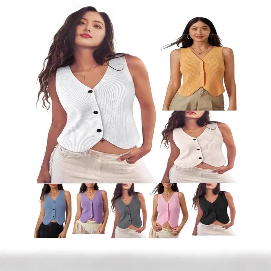 Женский вязаный жилет-топ с воротником, из смесового хлопка и кожи, для ношения под одеждой, кардиган, весенняя модная одежда для девочек-подростков
Женский вязаный жилет-топ с воротником, из смесового хлопка и кожи, для ношения под одеждой, кардиган, весенняя модная одежда для девочек-подростков