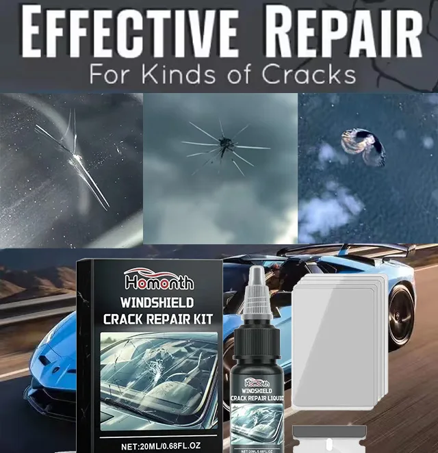 Windshield Repair Kit for Glass Automotive Glass DIY Windscreen Tool Fixing Chips Cracks Star-Shaped Crack Nano Fluid Filler
Windshield Repair Kit for Glass Automotive Glass DIY Windscreen Tool Fixing Chips Cracks Star-Shaped Crack Nano Fluid Filler