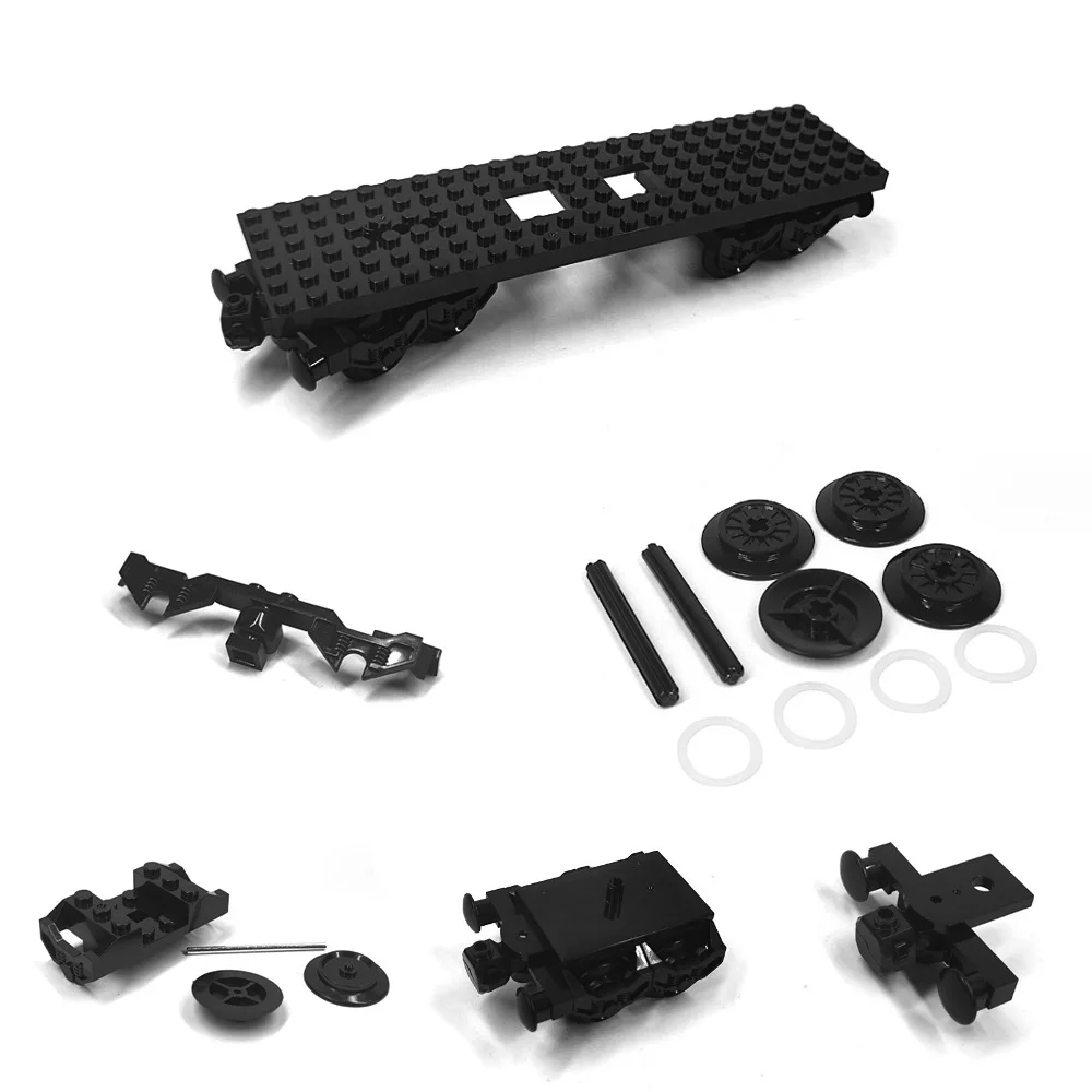 Rail Car Train Carriage MOC Building Blocks Motor Wheels Parts Magnetic Connectors Coupler Bricks Toys Compatible With LEGO
Rail Car Train Carriage MOC Building Blocks Motor Wheels Parts Magnetic Connectors Coupler Bricks Toys Compatible With LEGO