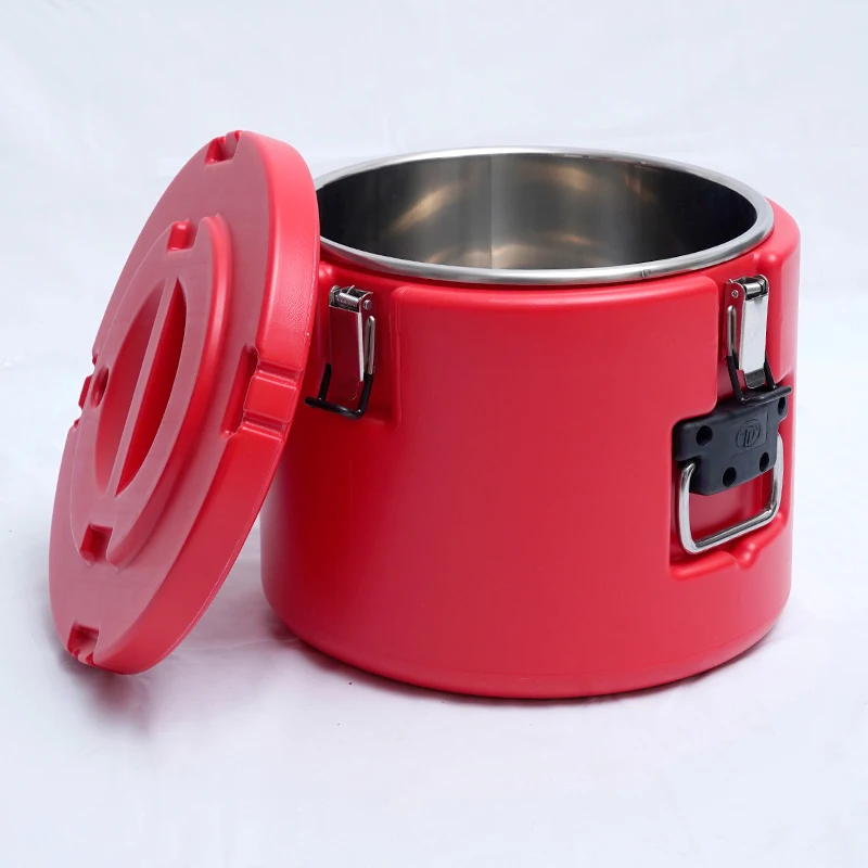 Long service life Stainless steel 304 inner liner circular insulation bucket for Food Beverage for Keeping Food Cold Warm
Long service life Stainless steel 304 inner liner circular insulation bucket for Food Beverage for Keeping Food Cold Warm