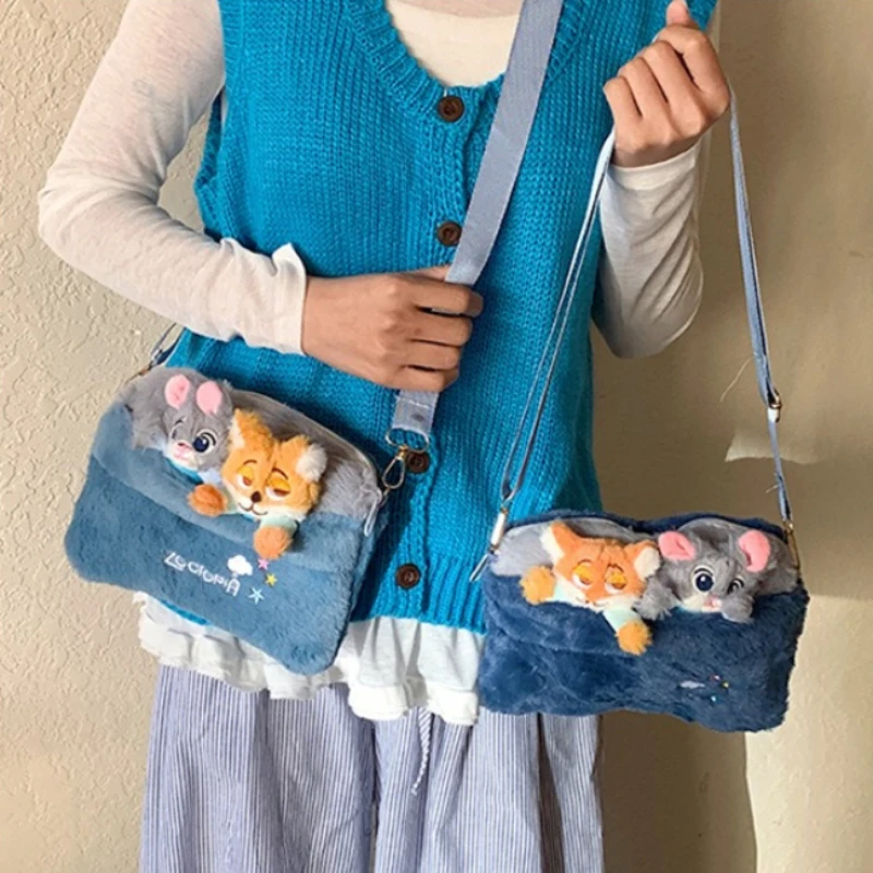 Women Crossbody Bag 2026 New Disney Zootopia Judy Nick Crossbody Bag for Women Cute Cartoon Shoulder Bag Sweet Dream Series
Women Crossbody Bag 2026 New Disney Zootopia Judy Nick Crossbody Bag for Women Cute Cartoon Shoulder Bag Sweet Dream Series