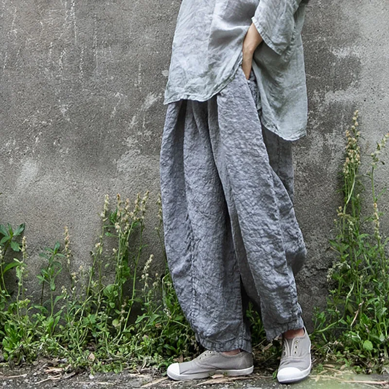 New breathing casual pants are quite wide and high-texture linen breathable literary wide-leg pants are fashionable and versatil
New breathing casual pants are quite wide and high-texture linen breathable literary wide-leg pants are fashionable and versatil
