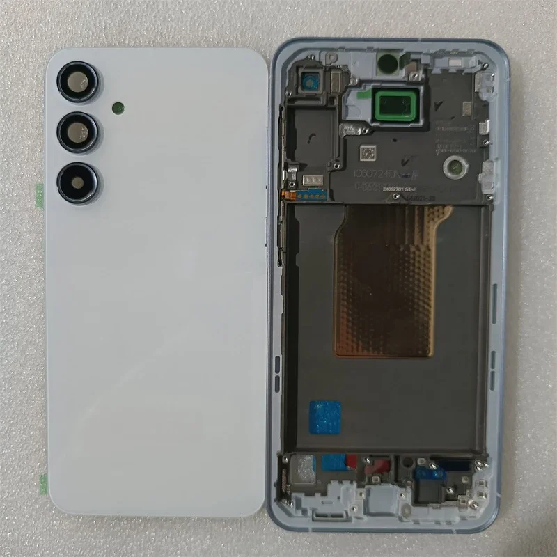 For Samsung Galaxy A55 5G A556 full housing case middle frame glass battery cover rear panel housing case repair parts
For Samsung Galaxy A55 5G A556 full housing case middle frame glass battery cover rear panel housing case repair parts