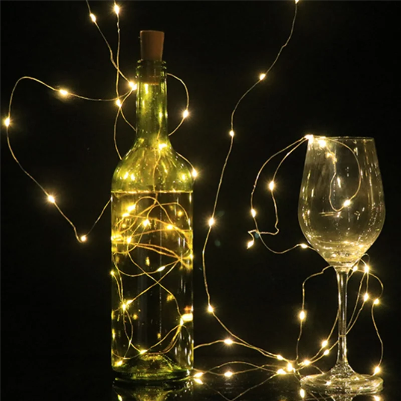 ABUP-10PCS Wine Bottle Cork Lights 20 LED Fairy String Lights For DIY Party Wedding Christmas Festival Bar Decoration
ABUP-10PCS Wine Bottle Cork Lights 20 LED Fairy String Lights For DIY Party Wedding Christmas Festival Bar Decoration