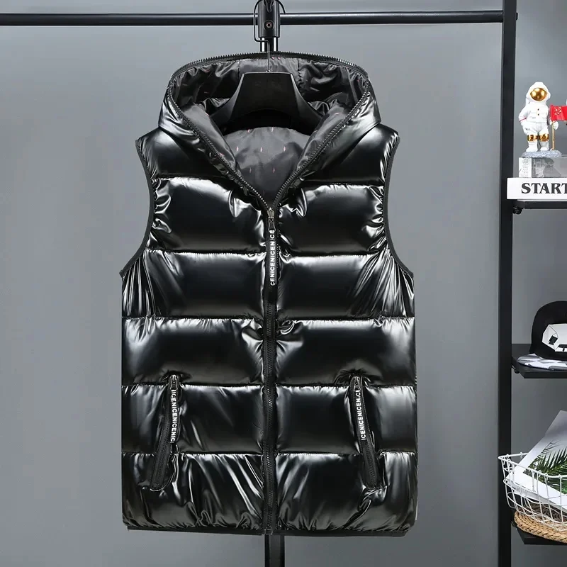 Casual Down Cotton Vest New 2024 Autumn Winter Women's Cotton-Padded Clothes Waistcoat Jacket Sleeveless Hooded Warm Outerwear
Casual Down Cotton Vest New 2024 Autumn Winter Women's Cotton-Padded Clothes Waistcoat Jacket Sleeveless Hooded Warm Outerwear