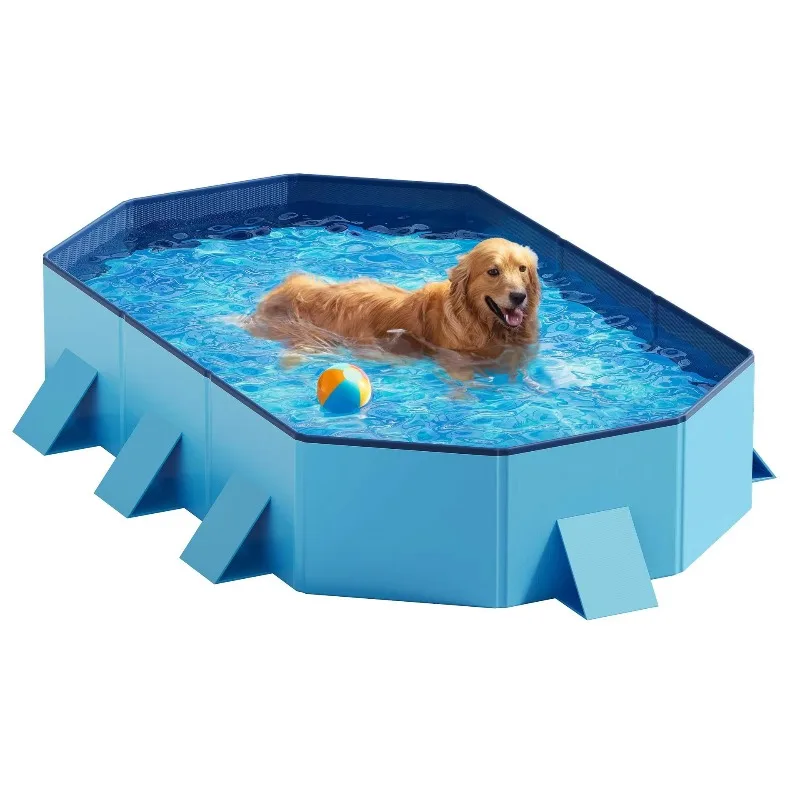 dog toy Portable Hard Plastic PVC Bathing Tub Non-Slip Collapsible Swimming Pool for Dogs 180x30cm Indoor Outdoor Use Stocked
dog toy Portable Hard Plastic PVC Bathing Tub Non-Slip Collapsible Swimming Pool for Dogs 180x30cm Indoor Outdoor Use Stocked