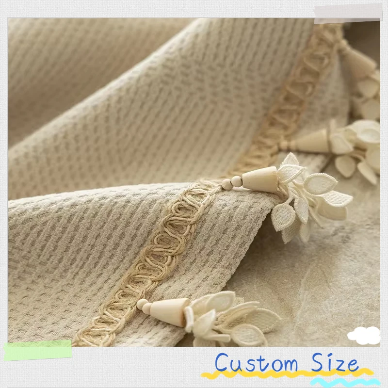 Custom Size Decor Light French Medieval Chenille Luxury Curtains for Living Room Bedroom Fashion Patchwork White Tulle Elegant
Custom Size Decor Light French Medieval Chenille Luxury Curtains for Living Room Bedroom Fashion Patchwork White Tulle Elegant