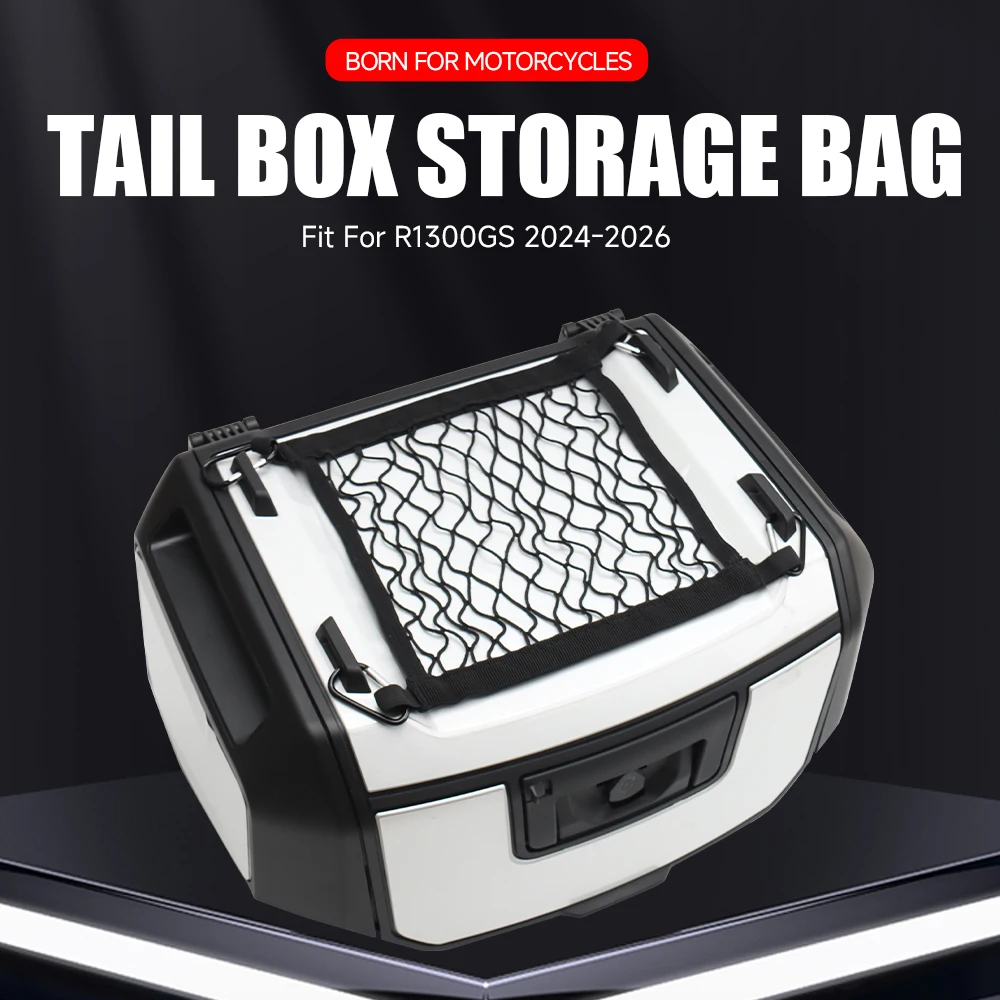 Fit For R1300GS 2024-2026 Motorcycle Top Box Storage Net GS1300 2025 Helmet elastic Mesh Waterproof Accessories
Fit For R1300GS 2024-2026 Motorcycle Top Box Storage Net GS1300 2025 Helmet elastic Mesh Waterproof Accessories