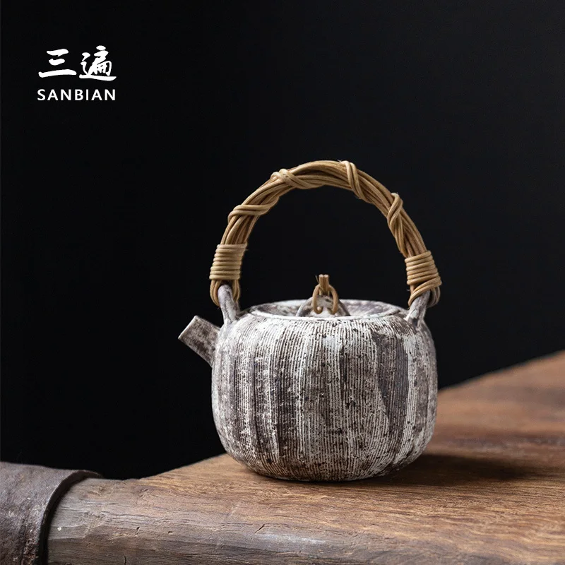 Three Times | Japanese Style Powder Introduction, Pure Handmade Rattan Weaving, Lifting Beam Pot, Kung Fu Tea
Three Times | Japanese Style Powder Introduction, Pure Handmade Rattan Weaving, Lifting Beam Pot, Kung Fu Tea