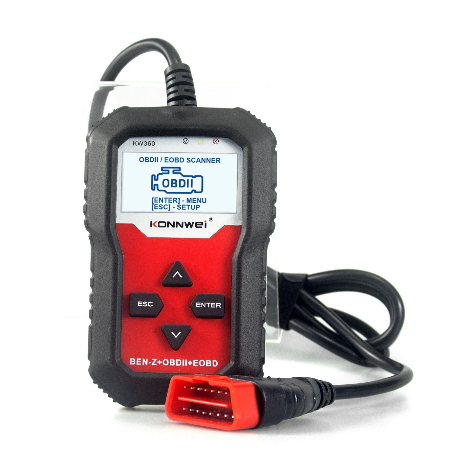 KONNWEI KW360 Obd2 Автомобильный сканер Obd 2, автоматическая диагностика для полных систем Mercedes-Benz, диагностический инструмент W212, ABS, сброс масла в подушке безопасности
KONNWEI KW360 Obd2 Автомобильный сканер Obd 2, автоматическая диагностика для полных систем Mercedes-Benz, диагностический инструмент W212, ABS, сброс масла в подушке безопасности